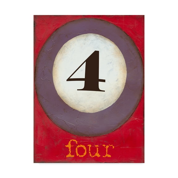 Trademark Fine Art 'Graphic Pool IV' Canvas Art by Jennifer Goldberger