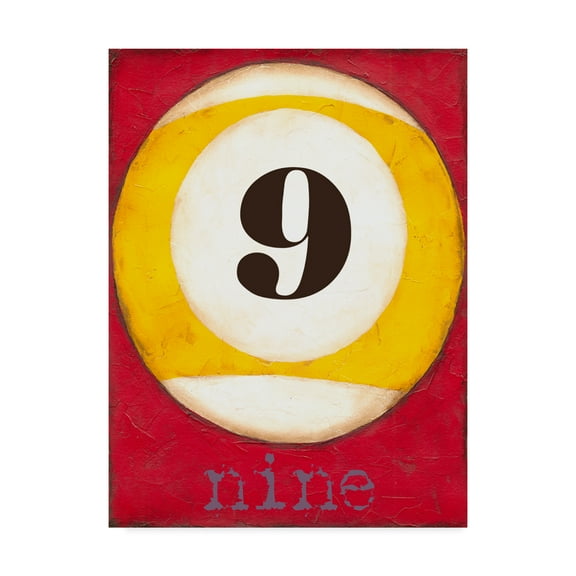 Trademark Fine Art 'Graphic Pool IX' Canvas Art by Jennifer Goldberger