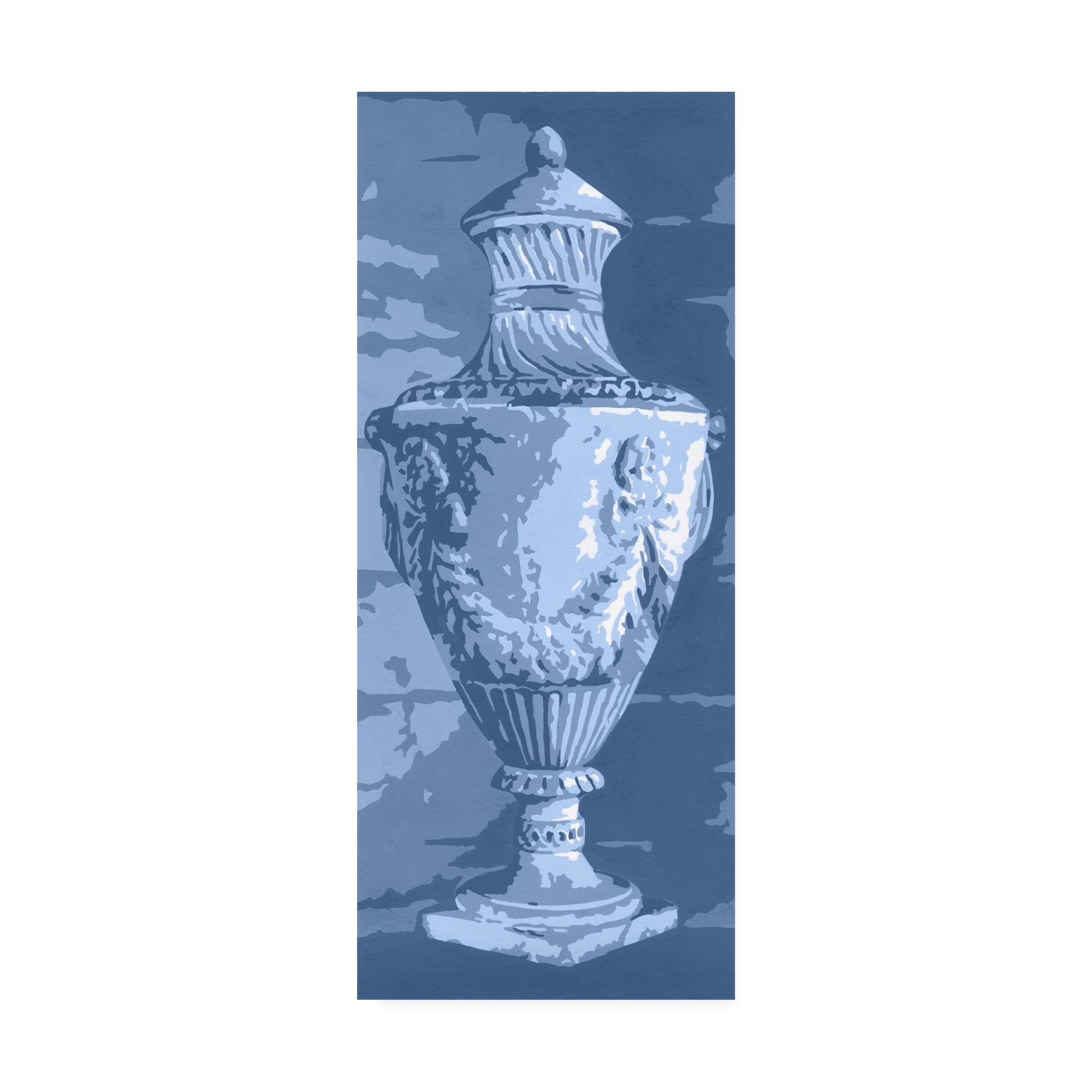 Trademark Fine Art 'Graphic Urn IV' Canvas Art by Ethan Harper