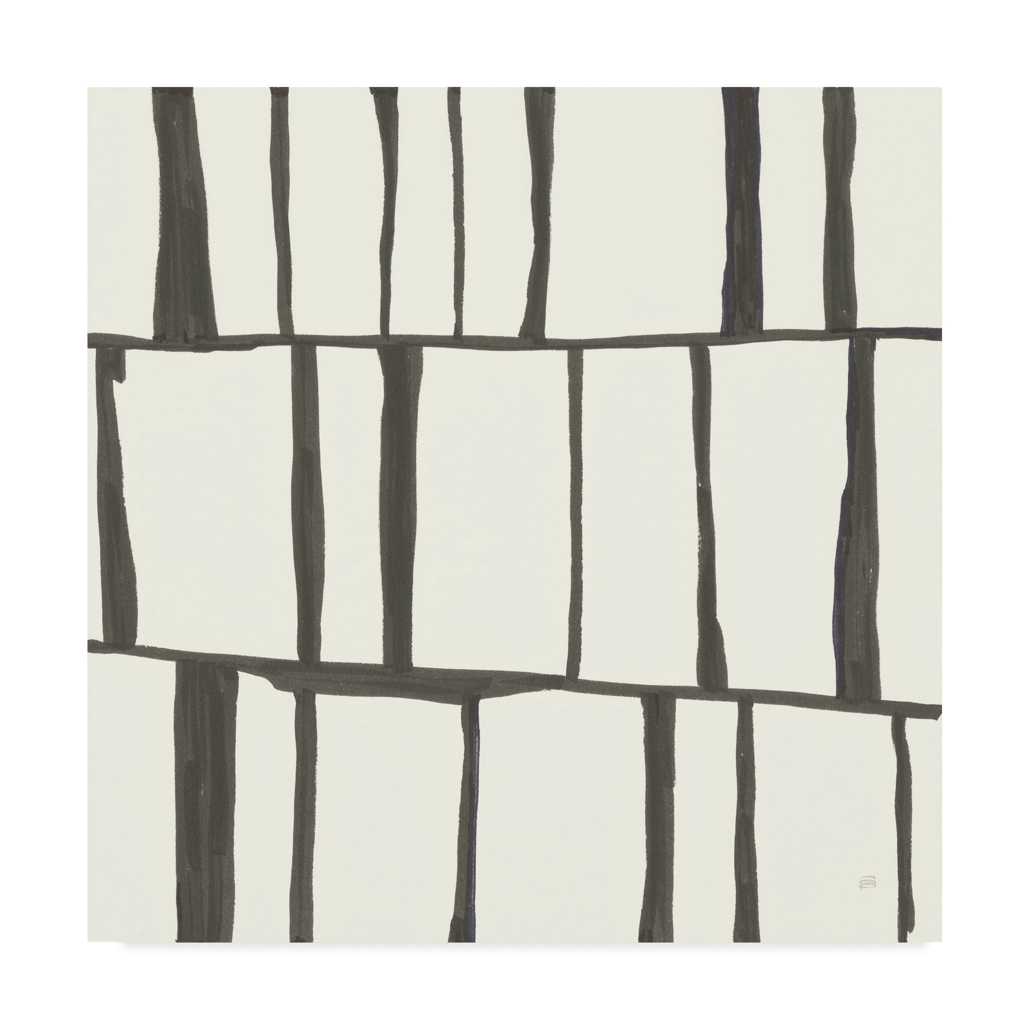 Trademark Fine Art 'Graphics X' Canvas Art by Chris Paschke