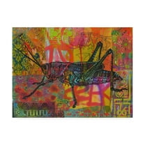 Trademark Fine Art 'Grasshopper Stencil' Canvas Art by Dean Russo