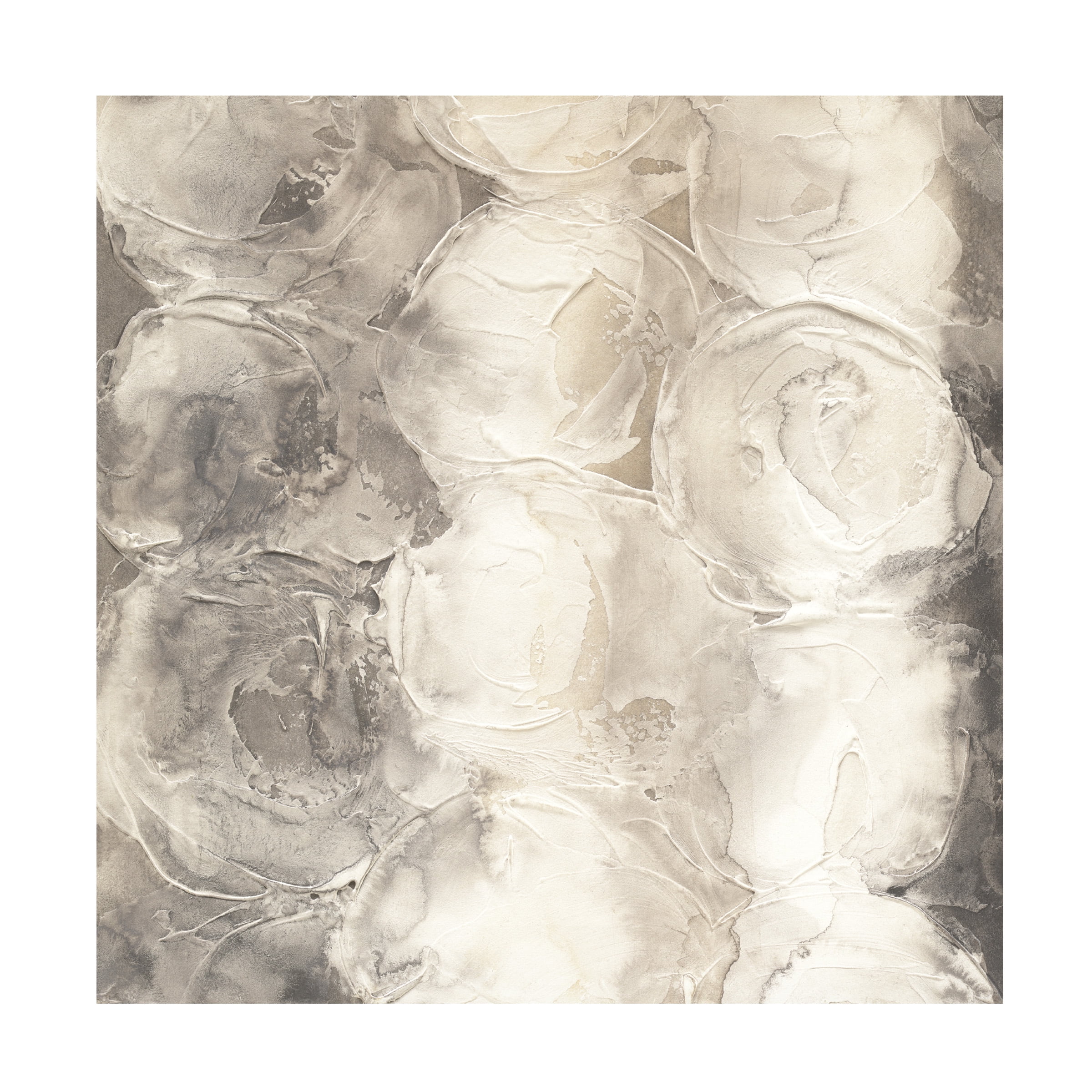 Trademark Fine Art 'Gray Circles I' Canvas Art by Chris Paschke
