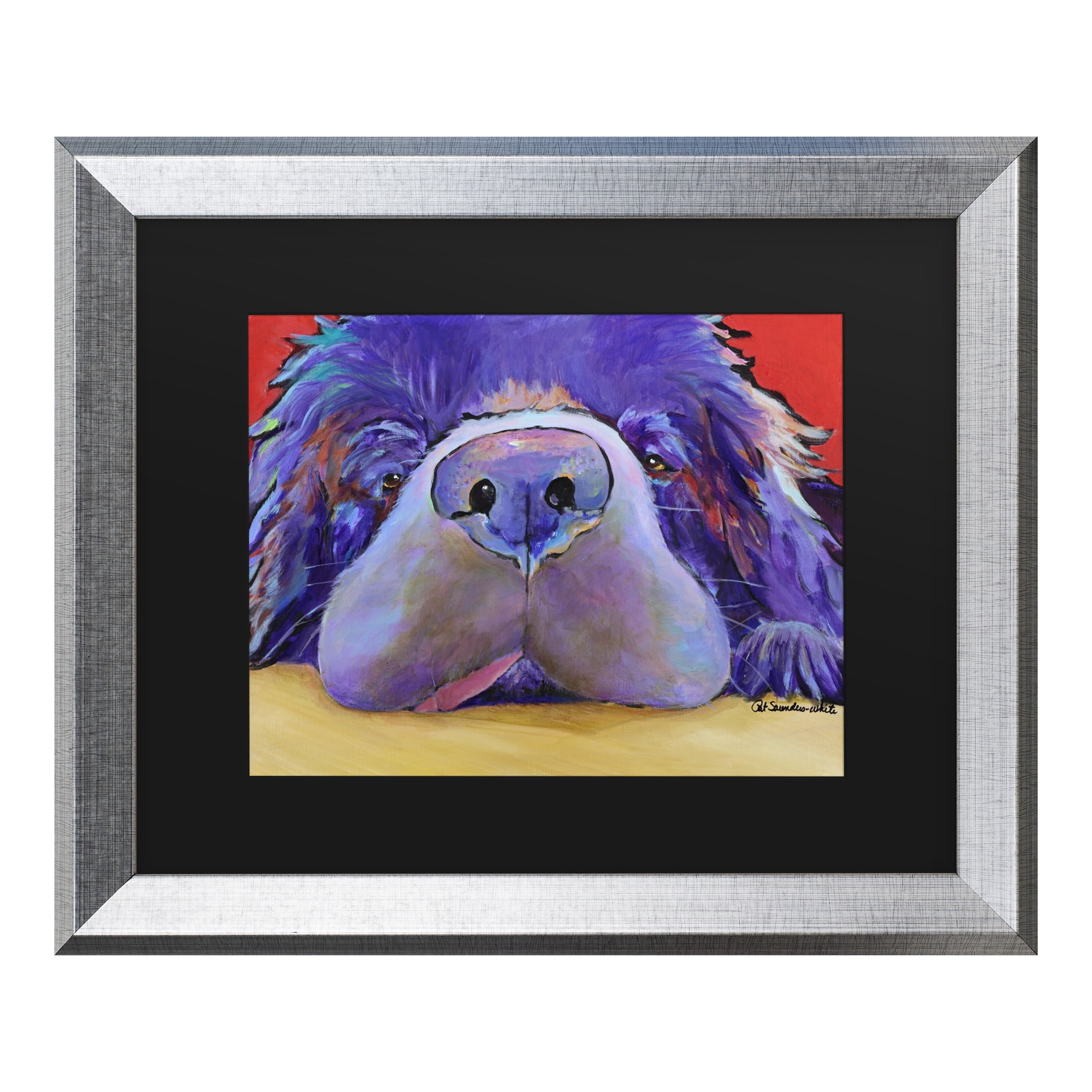 Trademark Fine Art 'Graysea' Canvas Art by Pat Saunders-White