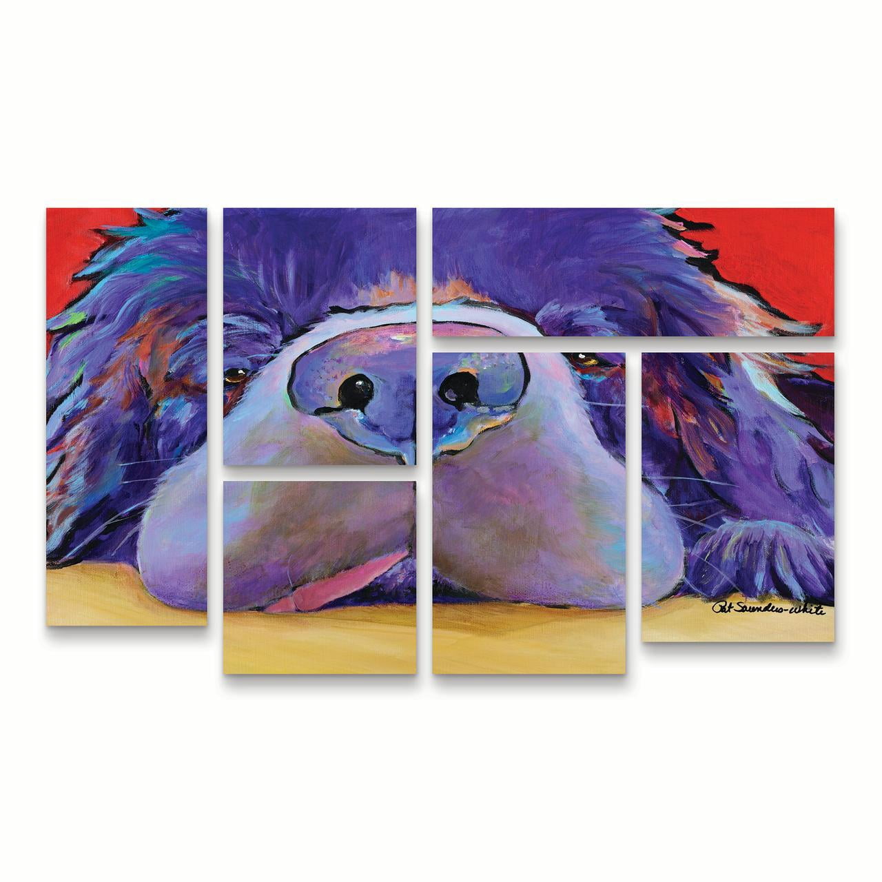 Trademark Fine Art 'Graysea' Canvas Art by Pat Saunders-White
