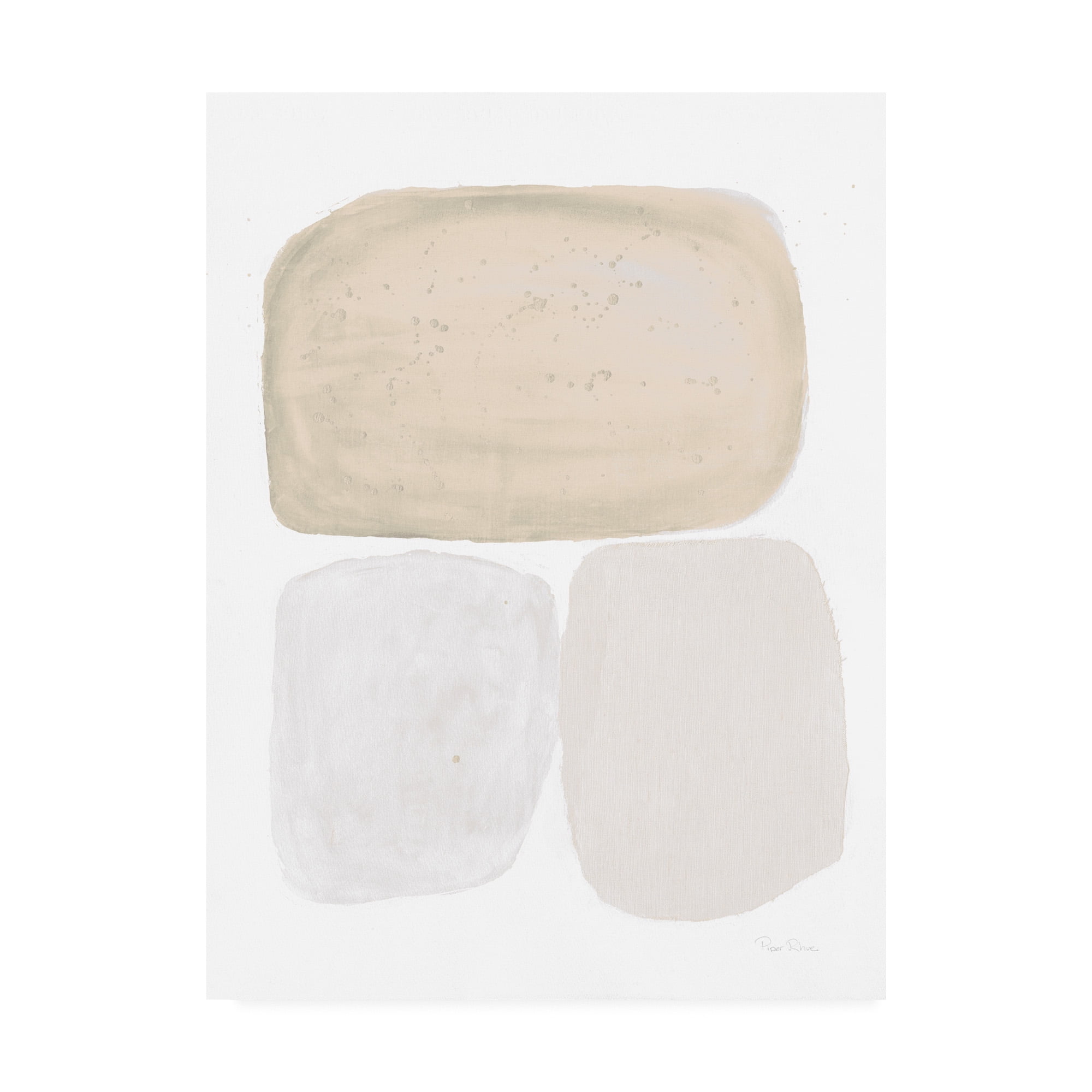 Trademark Fine Art 'Graystone Neutral' Canvas Art by Piper Rhue