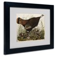 thumbnail image 1 of Trademark Fine Art "Great American Hen and Young" Canvas Art by John James Audubon, Black Frame, 1 of 3