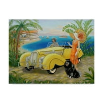 Trademark Fine Art 'Great Gatsby' Canvas Art by Lee Dubin