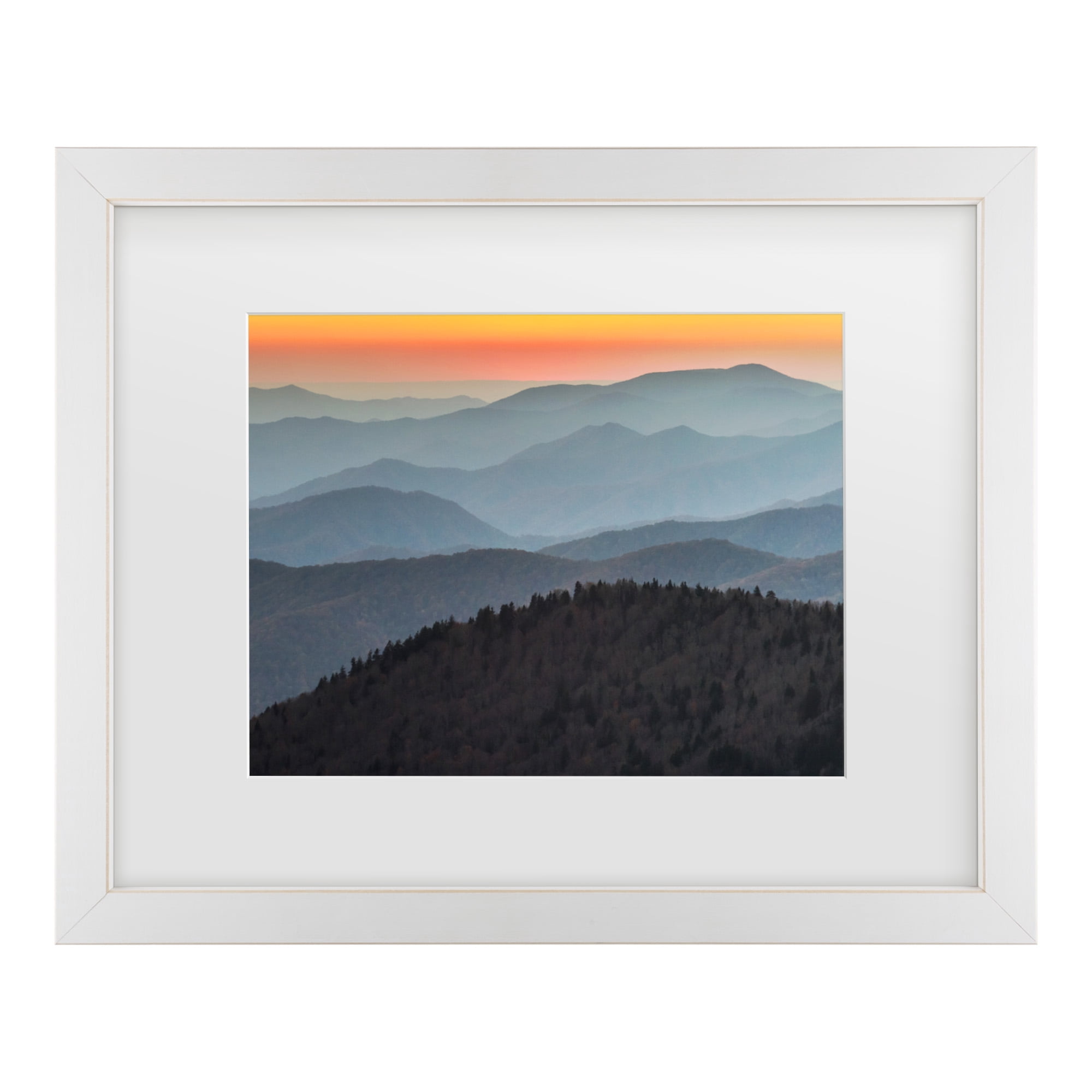 Trademark Fine Art 'Great Smoky Sunset' Canvas Art by Pierre Leclerc