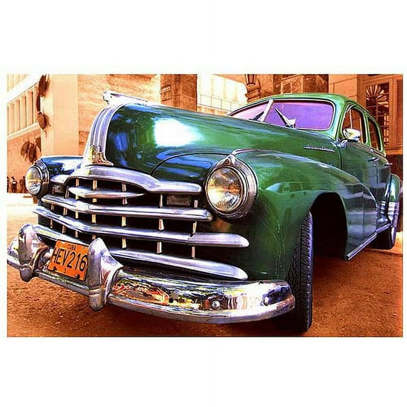 Trademark Fine Art "Green Beauty" Canvas Art