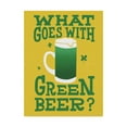 thumbnail image 1 of Trademark Fine Art 'Green Beer Cake I' Canvas Art by Michael Mullan, 1 of 3