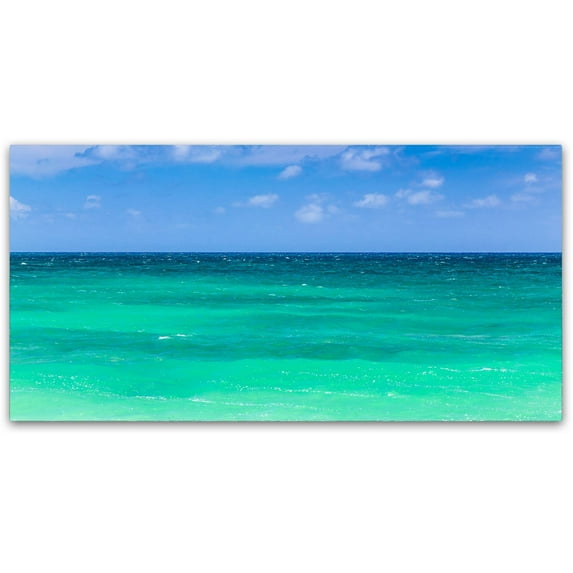 Trademark Fine Art 'Green Hawaiian Sea' Canvas Art by Pierre Leclerc