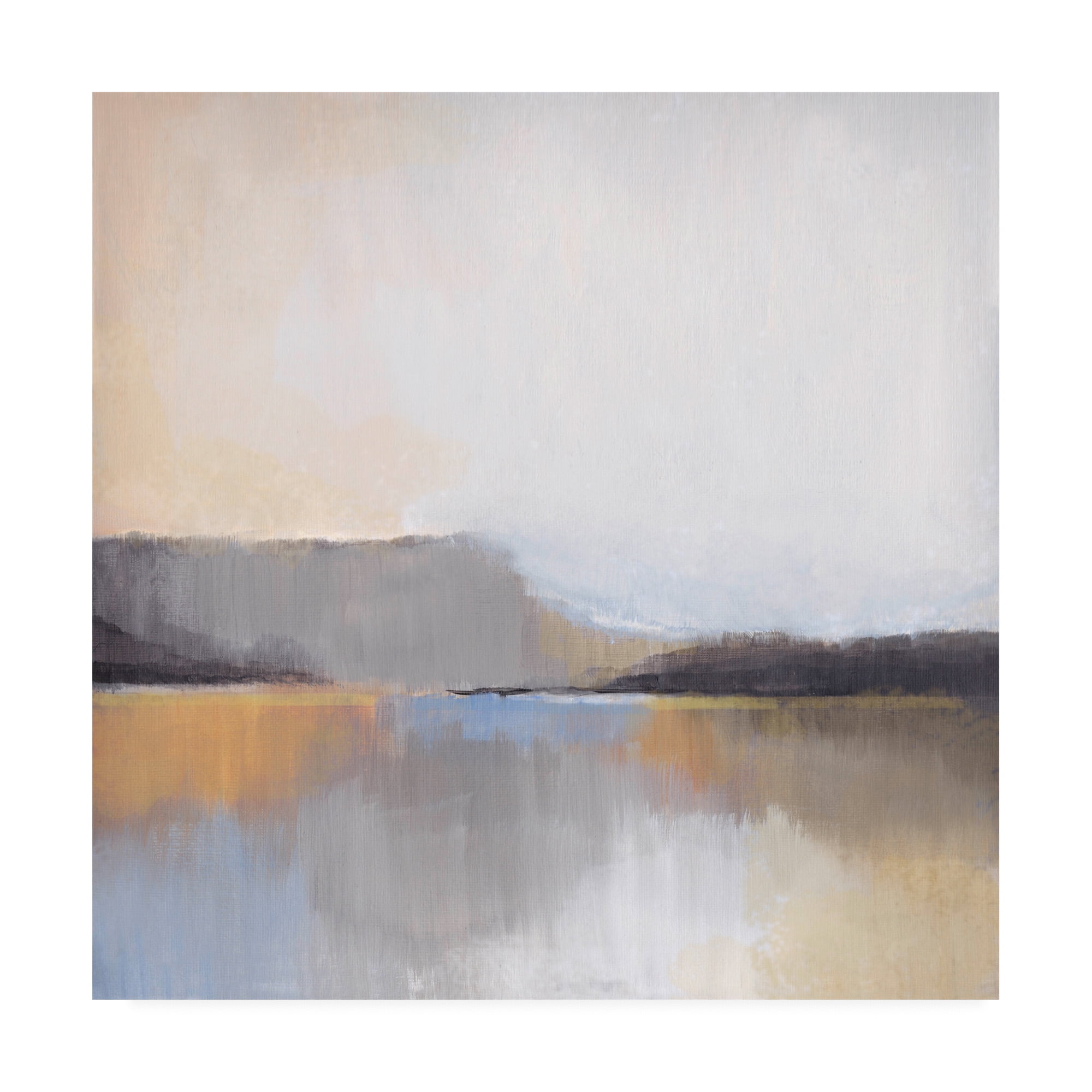 Trademark Fine Art 'Grey Dunes Beige I' Canvas Art by Alison Jerry
