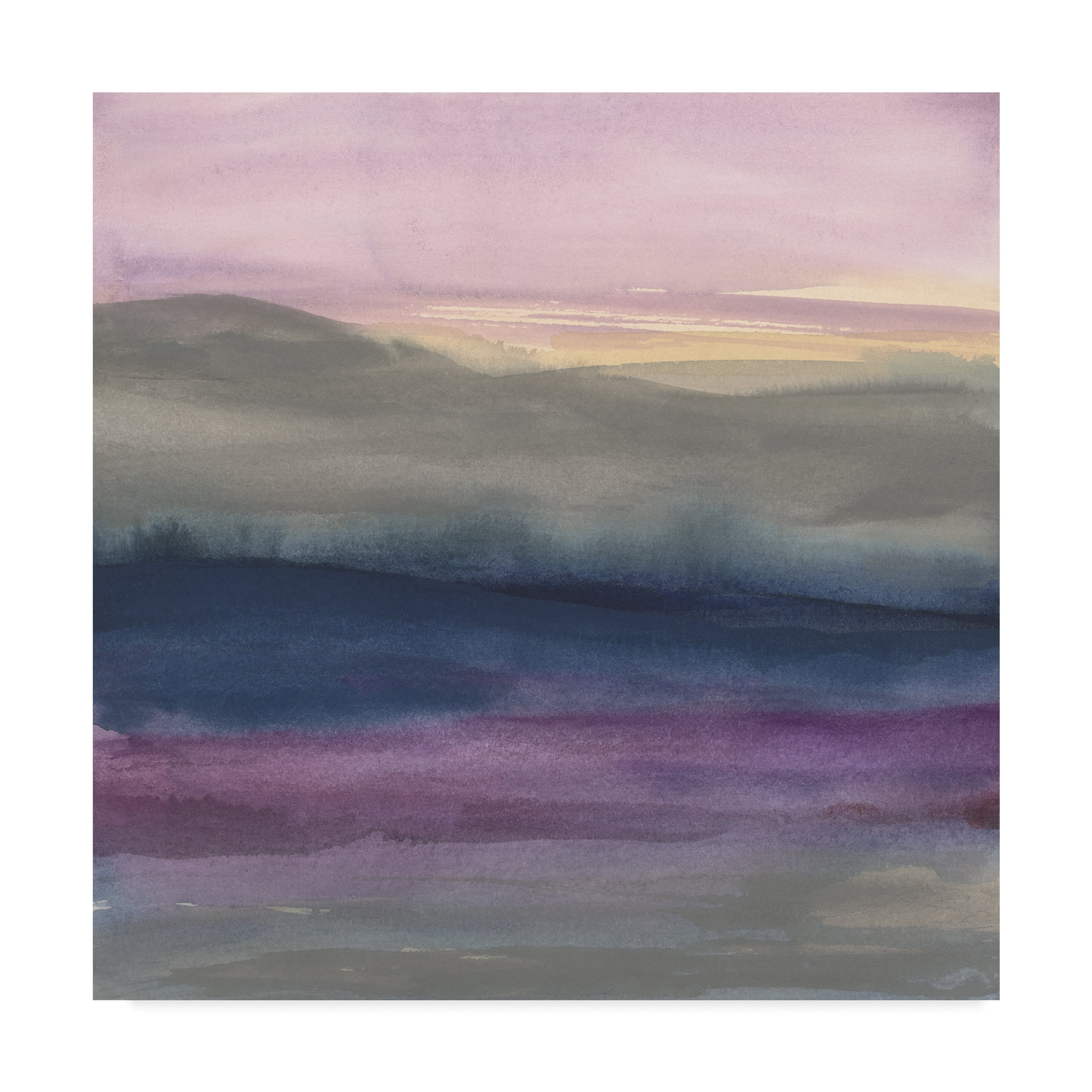 Trademark Fine Art 'Grey Hills I' Canvas Art by Chris Paschke