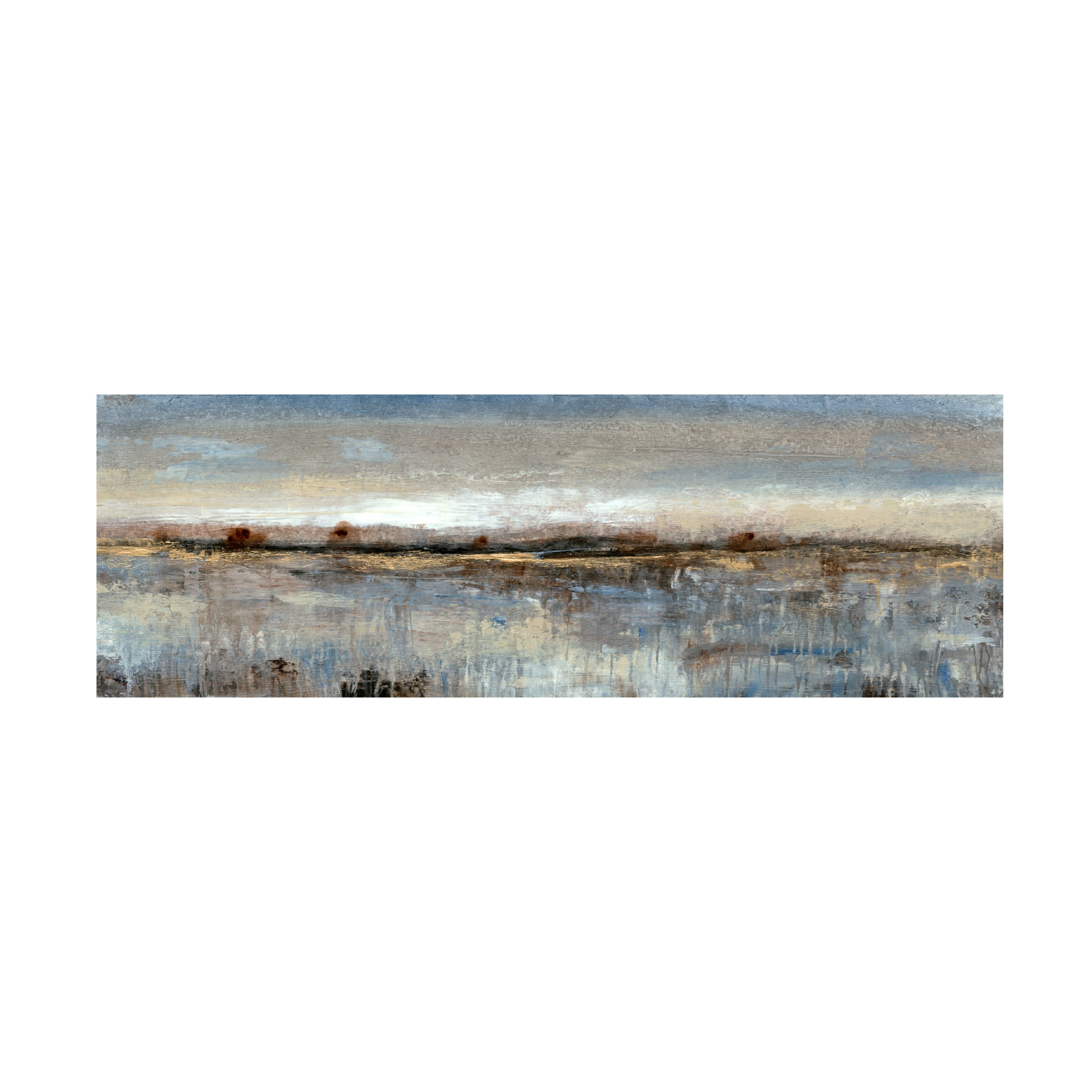 Trademark Fine Art Tim Otoole Grey Mist Ii Canvas Wall Art - 16x47