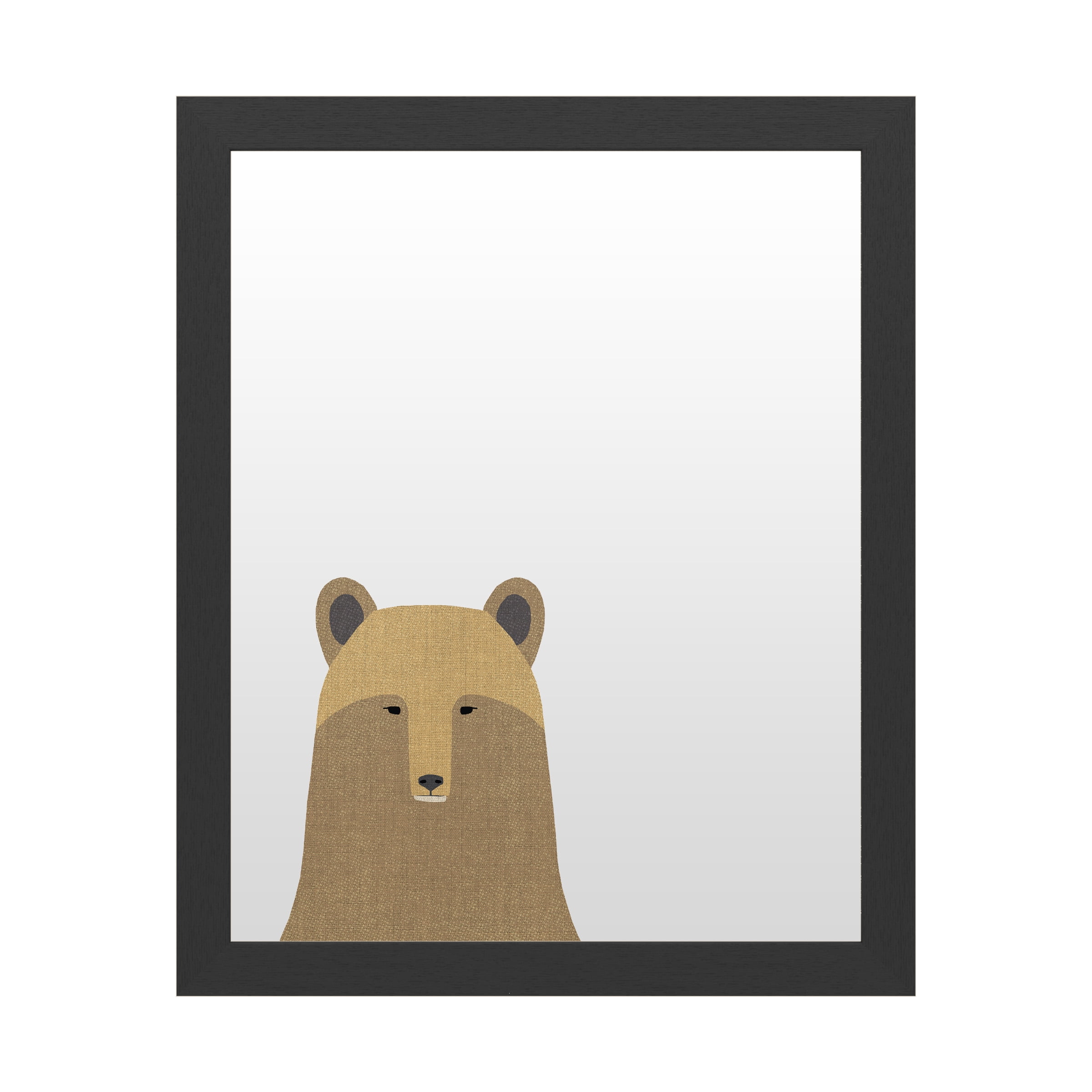Trademark Fine Art 'Grizzly Bear Linen' Markerboard by Annie Bailey Art