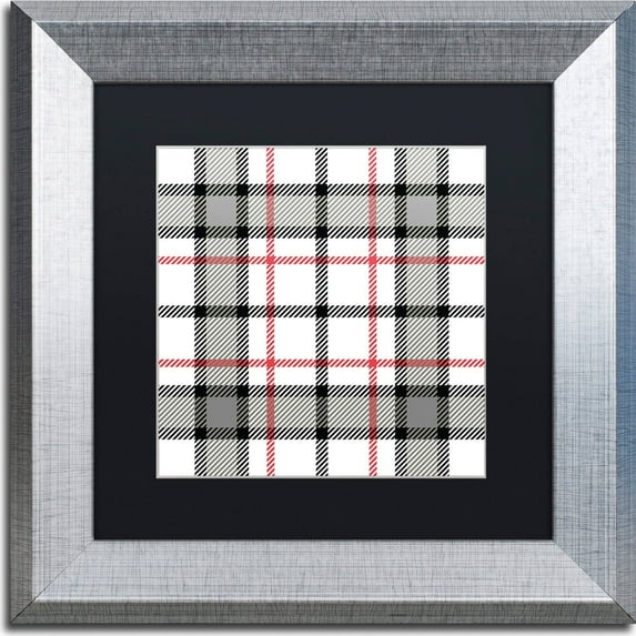 Trademark Fine Art "Group 04 A" Canvas Art by Color Bakery, Black Matte, Silver Frame