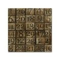 thumbnail image 1 of Trademark Fine Art 'Grungy Number Blocks' Canvas Art by Marcee Duggar, 1 of 3