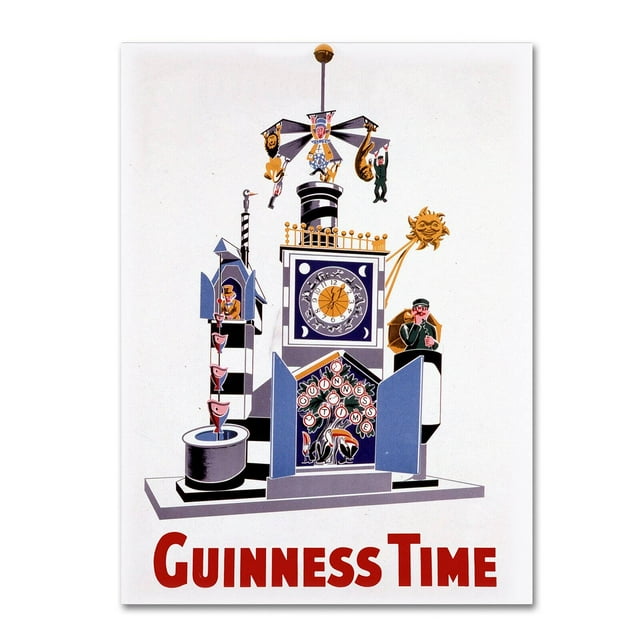 Trademark Fine Art "Guinness Time I" Canvas Art by Guinness Brewery