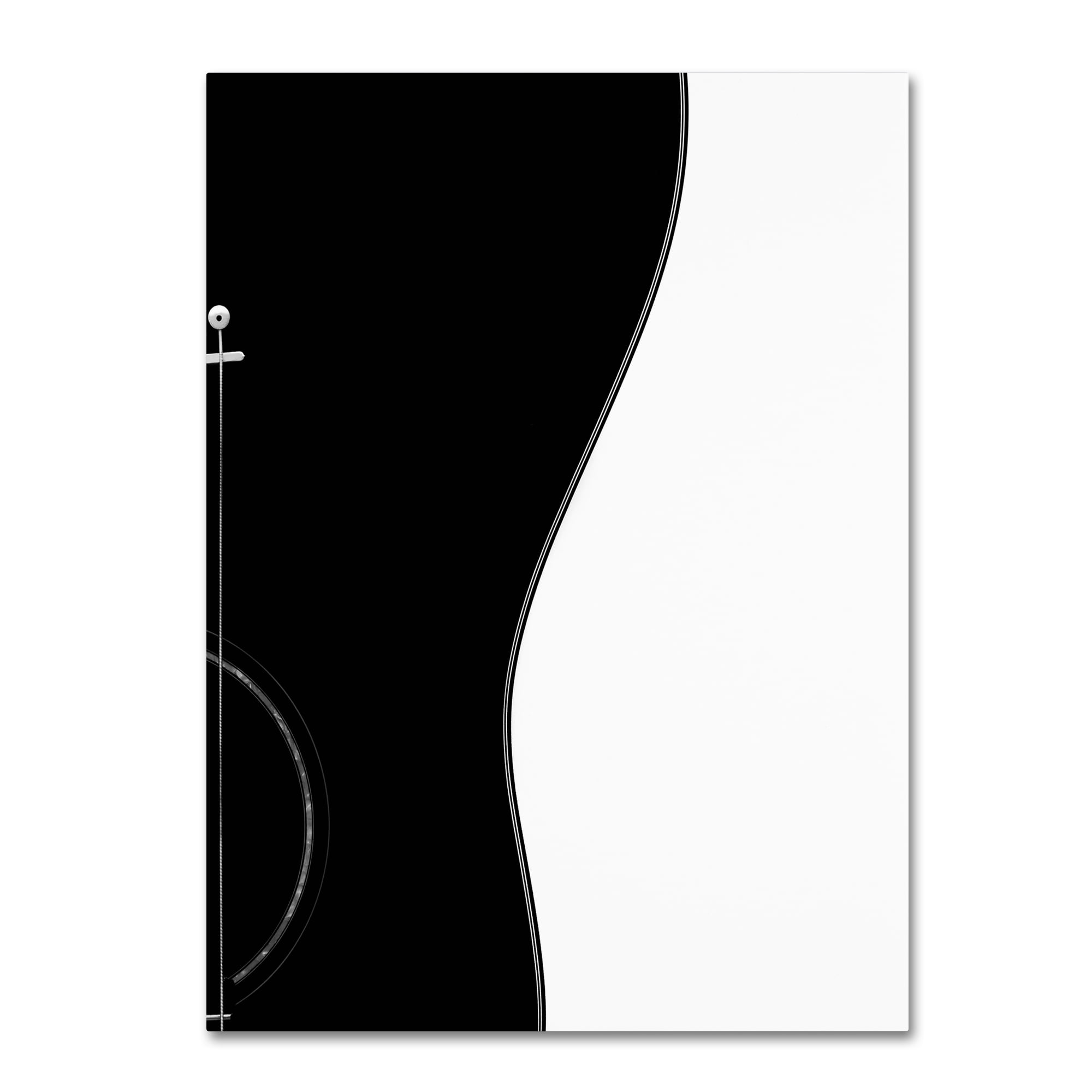 Trademark Fine Art 'Guitar' Canvas Art by Wagdi Kala