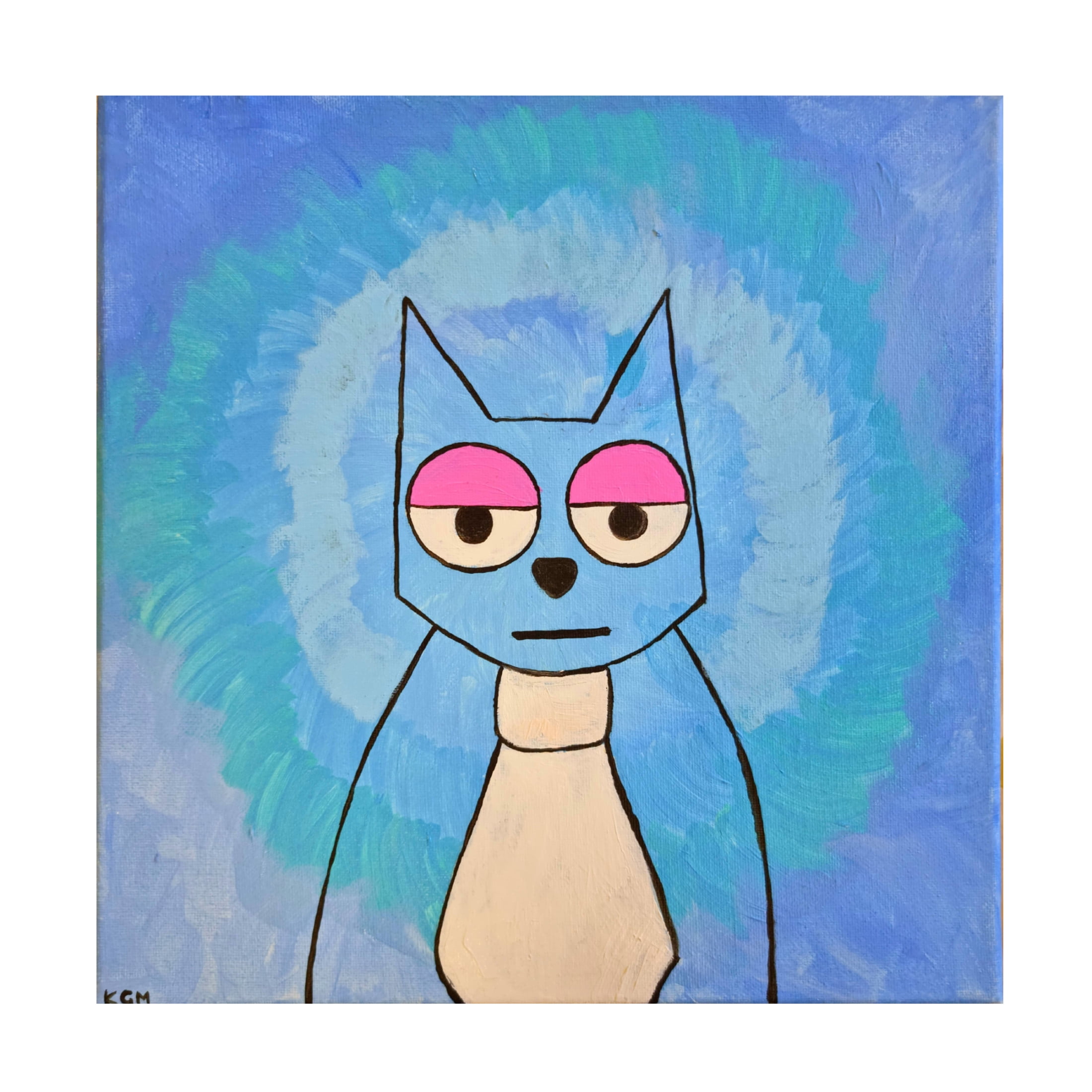 Trademark Fine Art Gulnara Khamitova  Cat Canvas Wall Art