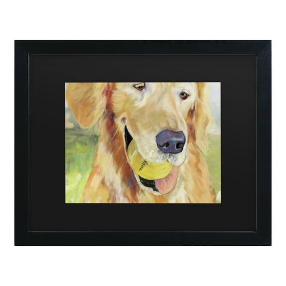 Trademark Fine Art 'Gus' Canvas Art by Pat Saunders-White