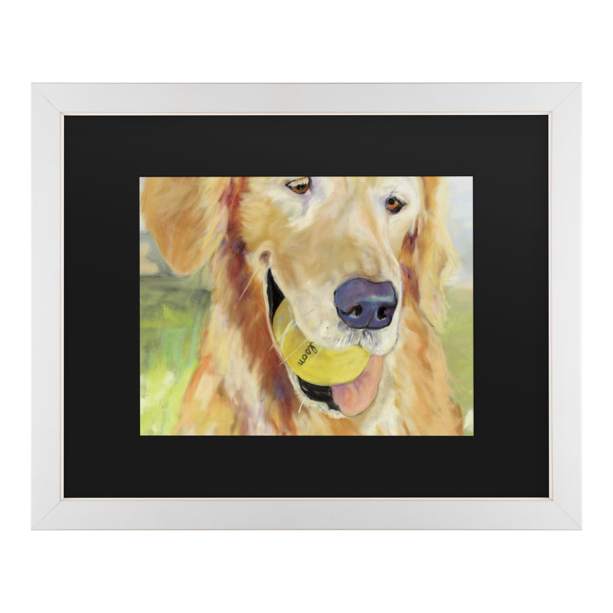 Trademark Fine Art 'Gus' Canvas Art by Pat Saunders-White