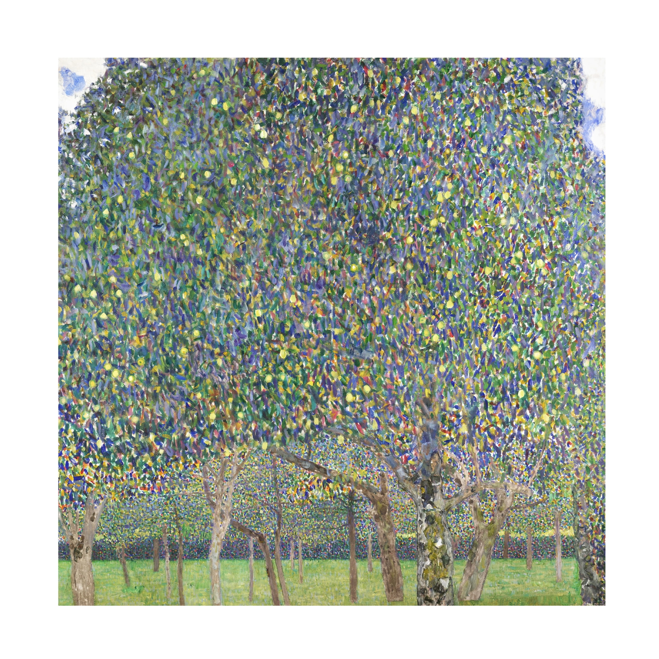 Trademark Fine Art Gustav Klimt  Klimt Multicolor Landscapes II Canvas Wall Art
