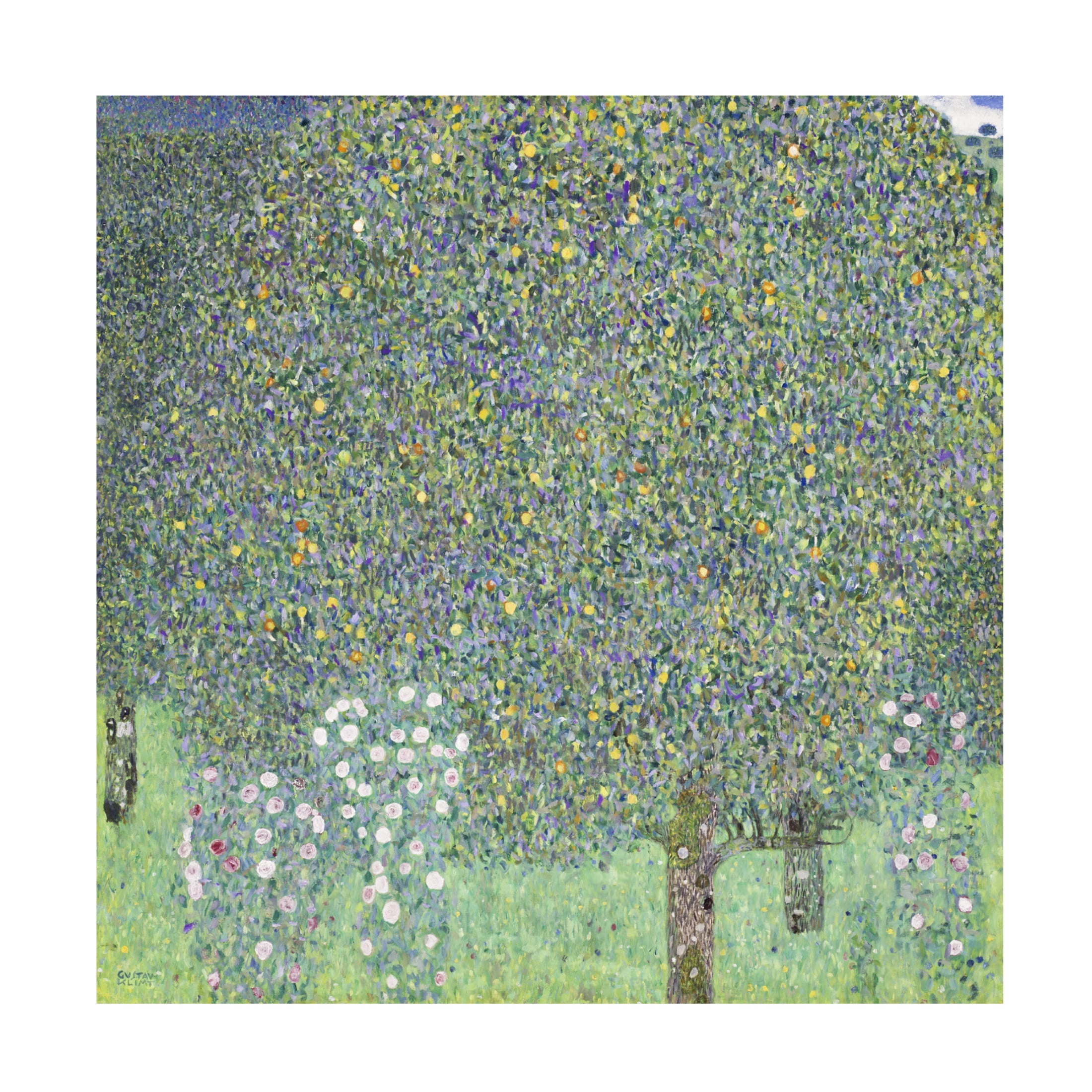 Trademark Fine Art Gustav Klimt Klimt Multicolor Landscapes III Canvas Wall Art