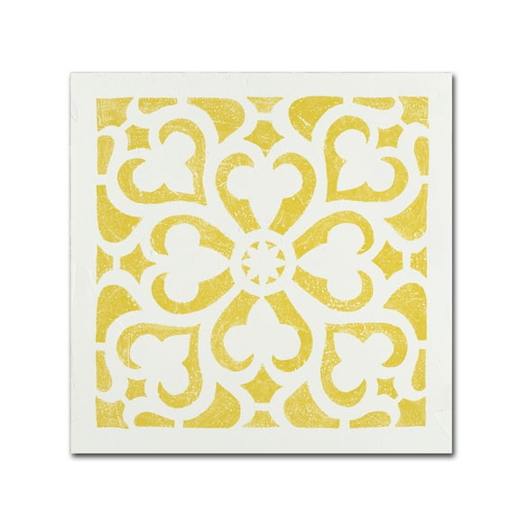 Trademark Fine Art 'Hacienda Tile III' Canvas Art by Moira Hershey