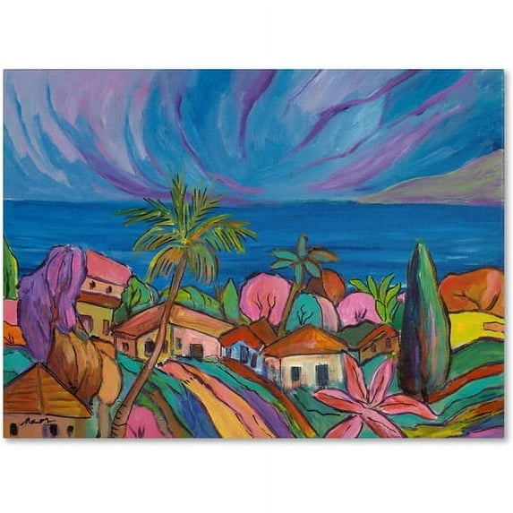 Trademark Fine Art "Haiku" Canvas Art by Manor Shadian