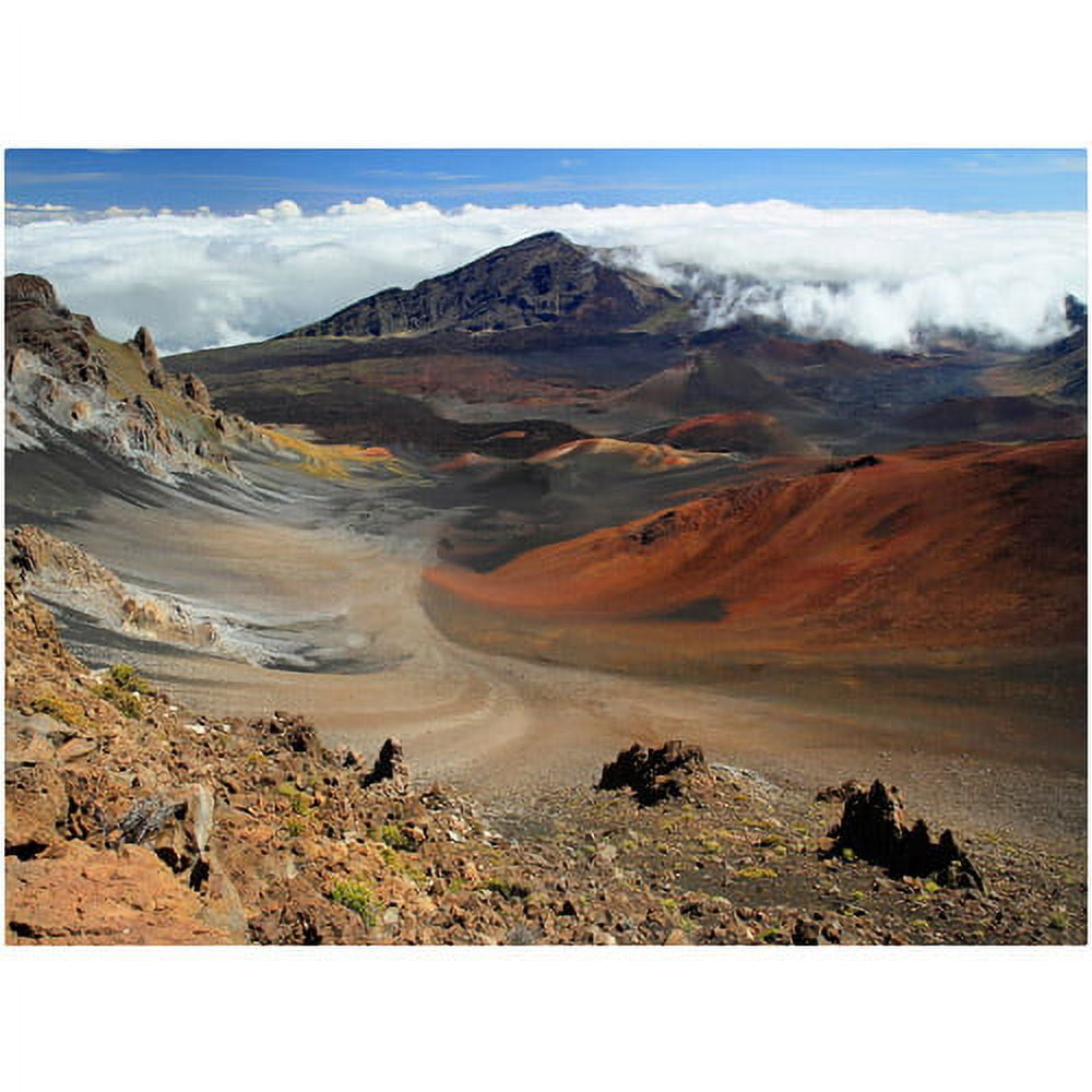 Trademark Fine Art "Haleakala Maui" Canvas Art by Pierre Leclerc