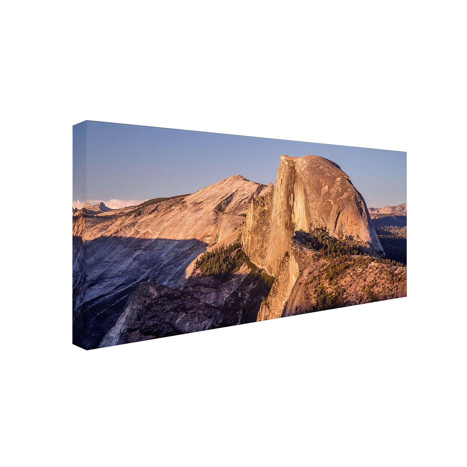 Trademark Fine Art "Half Dome Sunset" Canvas Art by Pierre Leclerc