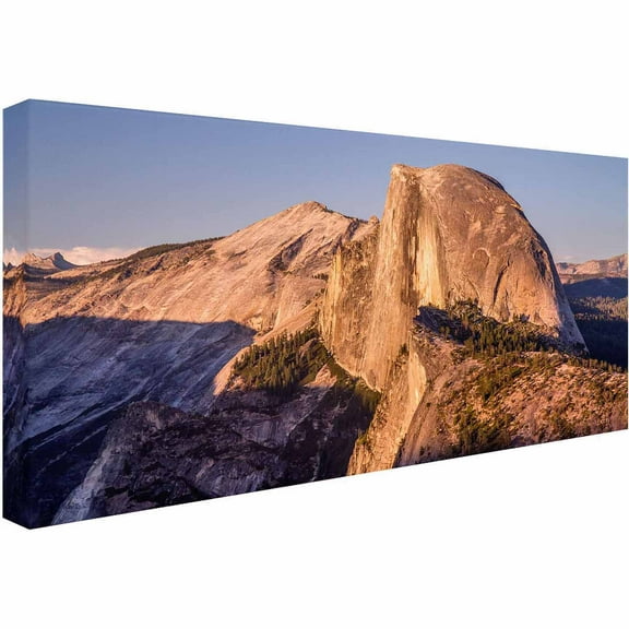 Trademark Fine Art "Half Dome Sunset" Canvas Art by Pierre Leclerc