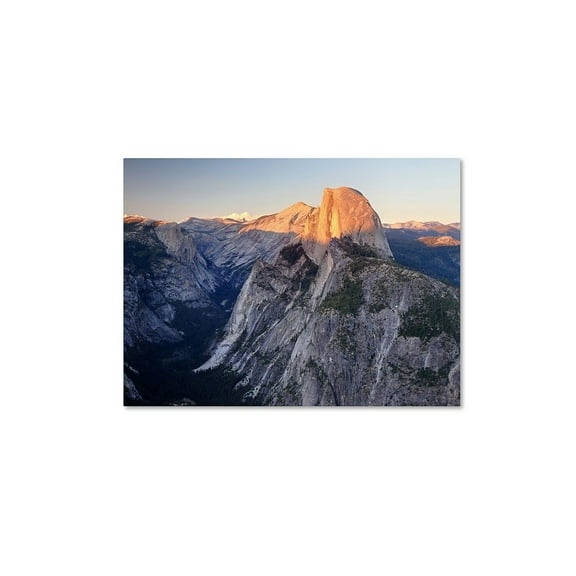 Trademark Fine Art "Half Dome Yosemite" Canvas Art by Pierre Leclerc