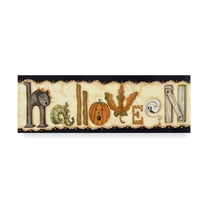 Trademark Fine Art 'Halloween Collage' Canvas Art by Robin Betterley