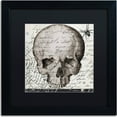 thumbnail image 1 of Trademark Fine Art "Halloween Skull" Canvas Art by Color Bakery, Black Matte, Black Frame, 1 of 1