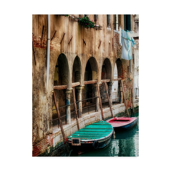 Trademark Fine Art 'Hanging Laundry' Canvas Art by Danny Head
