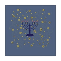 Trademark Fine Art 'Hanukkah 5' Canvas Art by Art Licensing Studio