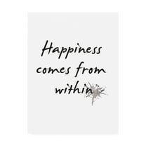 Trademark Fine Art 'Happiness Fabrikken' Canvas Art by Design Fabrikken