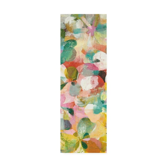 Trademark Fine Art 'Happy Garden II' Canvas Art by Danhui Nai