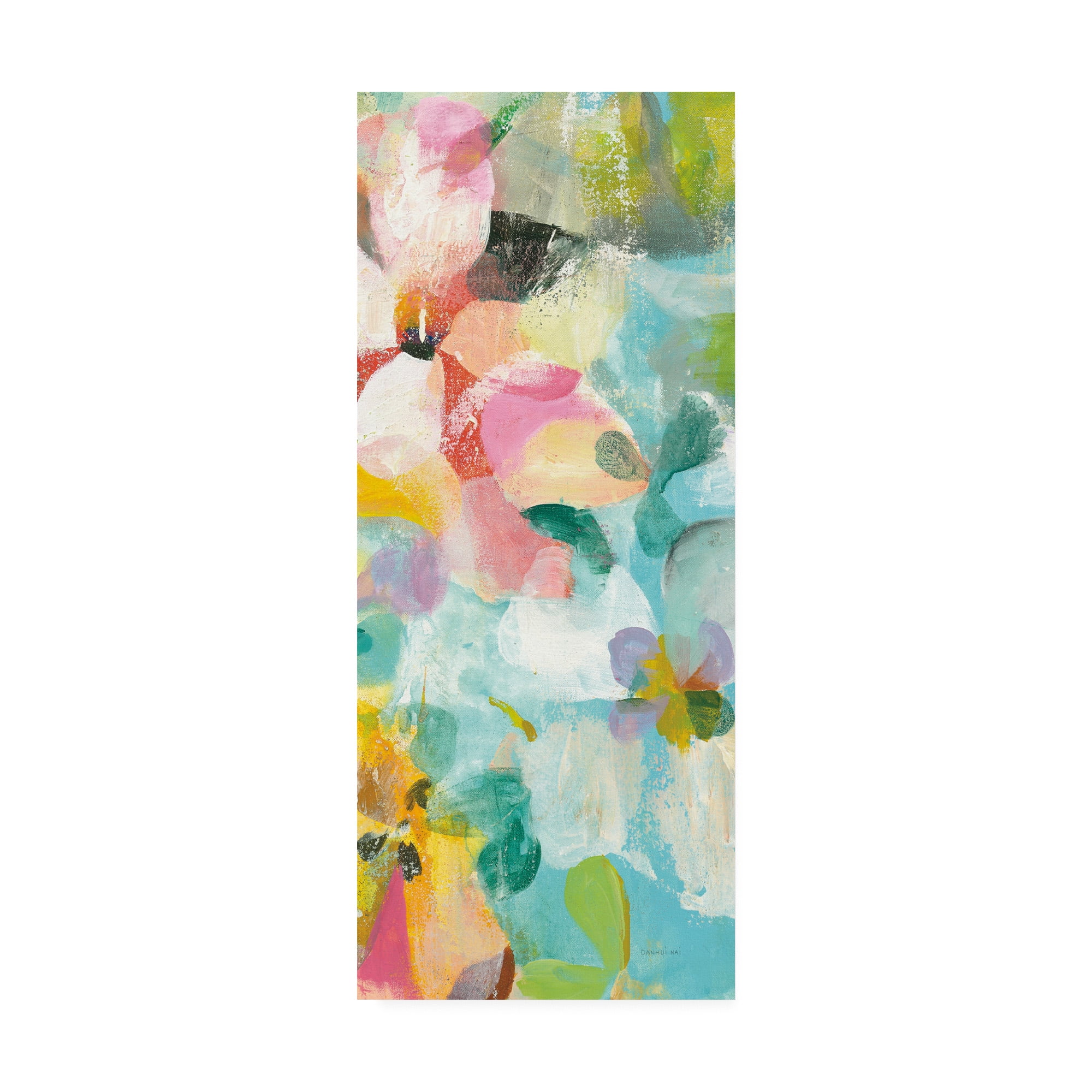 Trademark Fine Art 'Happy Garden III Crop' Canvas Art by Danhui Nai
