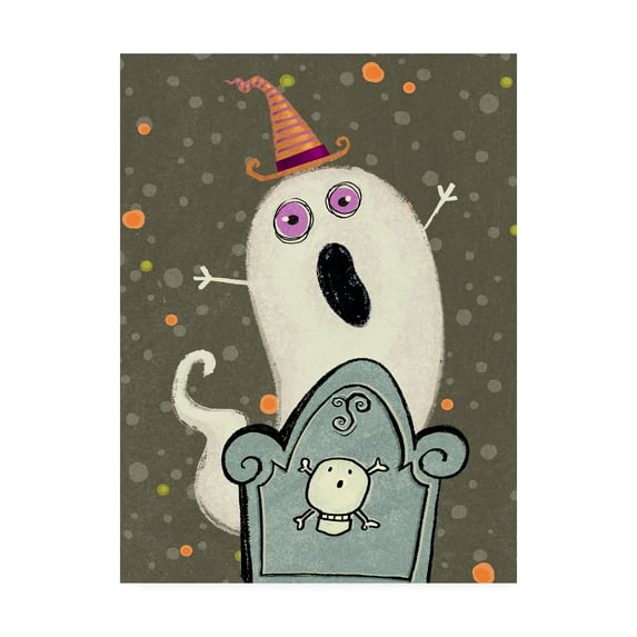 Trademark Fine Art 'Happy Haunting III' Canvas Art by Viv Eisner