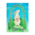 thumbnail image 1 of Trademark Fine Art 'Happy Spring Bunny' Canvas Art by Melinda Hipsher, 1 of 3