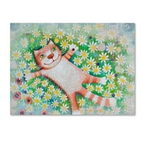 Trademark Fine Art 'Happy Summer' Canvas Art by Oxana Ziaka
