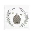 thumbnail image 1 of Trademark Fine Art 'Happy to Bee Home II' Canvas Art by Sara Zieve Miller, 1 of 3