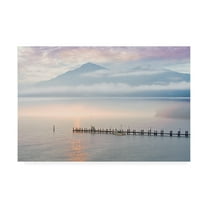 Trademark Fine Art 'Harbor Sunrise #1' Canvas Art by Alan Blaustei