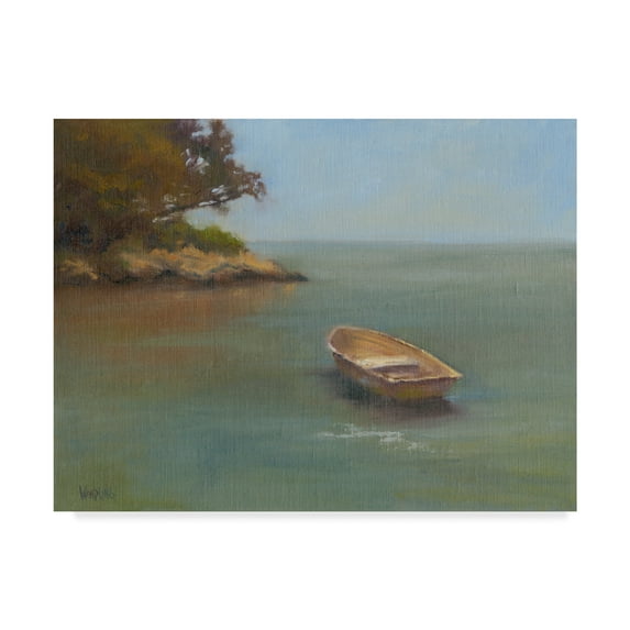 Trademark Fine Art 'Harbored Dories II' Canvas Art by Marilyn Wendling