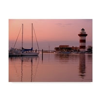 Trademark Fine Art 'Harbortown' Canvas Art by J.D. Mcfarlan