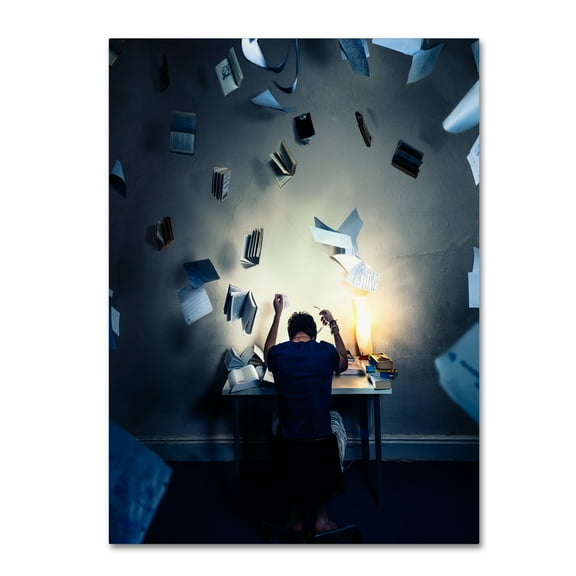 Trademark Fine Art 'Hard Working' Canvas Art by Alex Moldovan