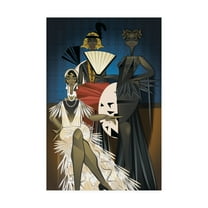 Trademark Fine Art 'Harlem Nights' Canvas Art by Jaleel Campbel